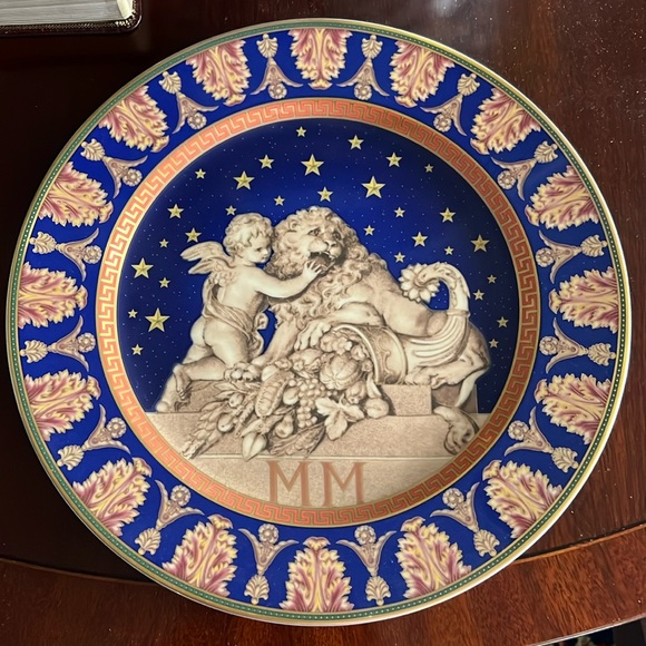 Rosenthal VERSACE Christmas Large Charger CHRISTMASTIDE Year